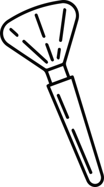 Göz simgesi vektör resmi illüstrasyonu