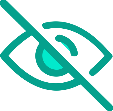 Göz simgesi vektör resmi illüstrasyonu