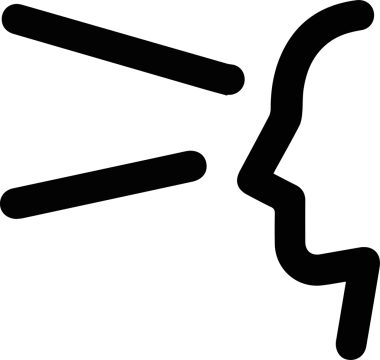 Göz simgesi vektör resmi illüstrasyonu