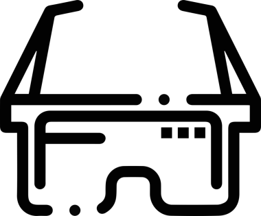 Göz simgesi vektör resmi illüstrasyonu