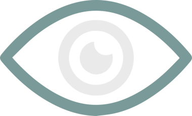 Göz simgesi vektör resmi illüstrasyonu