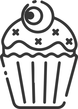 Göz simgesi vektör resmi illüstrasyonu