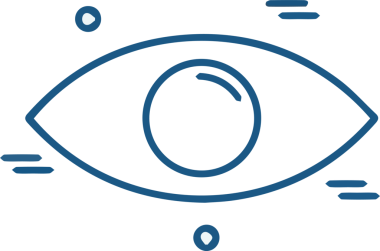 Göz simgesi vektör resmi illüstrasyonu