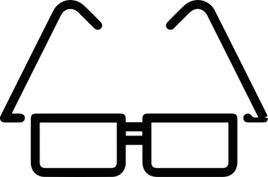 Göz simgesi vektör resmi illüstrasyonu