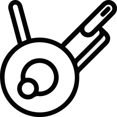 Göz simgesi vektör resmi illüstrasyonu