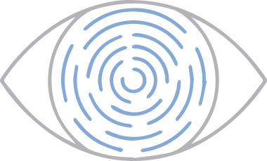 Göz simgesi vektör resmi illüstrasyonu