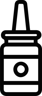 Göz simgesi vektör resmi illüstrasyonu