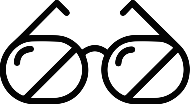 Göz simgesi vektör resmi illüstrasyonu