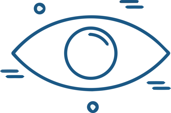 Göz simgesi vektör resmi illüstrasyonu