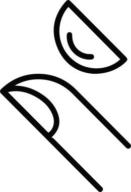 Göz simgesi vektör resmi illüstrasyonu