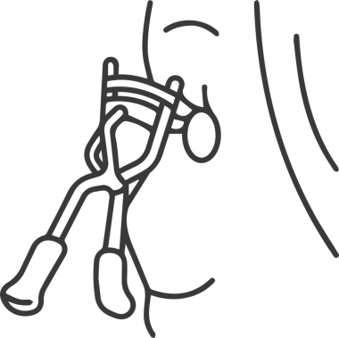 Göz simgesi vektör resmi illüstrasyonu