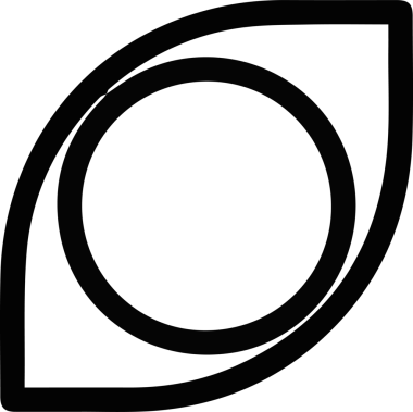 Göz simgesi vektör resmi illüstrasyonu