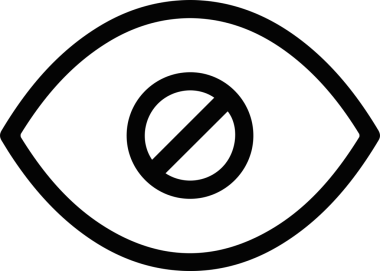 Göz simgesi vektör resmi illüstrasyonu