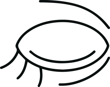 Göz simgesi vektör resmi illüstrasyonu