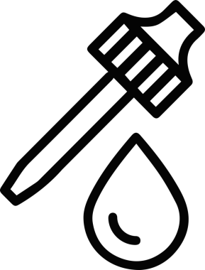 Göz simgesi vektör resmi illüstrasyonu