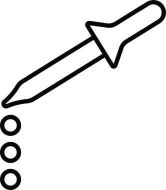 Göz simgesi vektör resmi illüstrasyonu