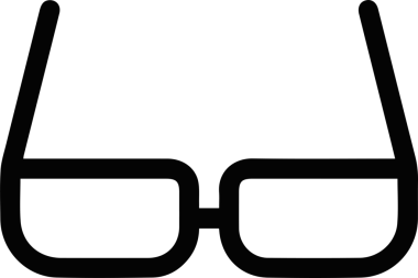 Göz simgesi vektör resmi illüstrasyonu