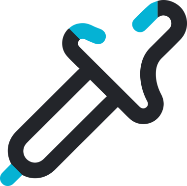 Göz simgesi vektör resmi illüstrasyonu