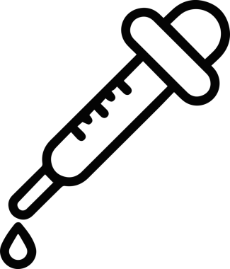 Göz simgesi vektör resmi illüstrasyonu