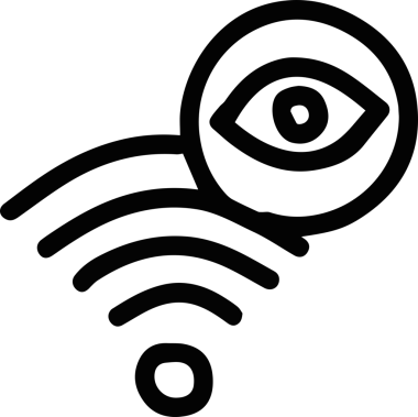 Göz simgesi vektör resmi illüstrasyonu