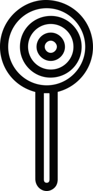 Göz simgesi vektör resmi illüstrasyonu