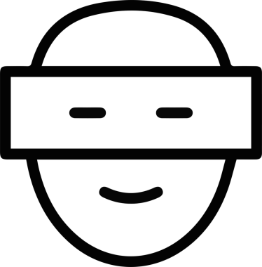 Göz simgesi vektör resmi illüstrasyonu