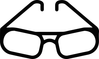 Göz simgesi vektör resmi illüstrasyonu