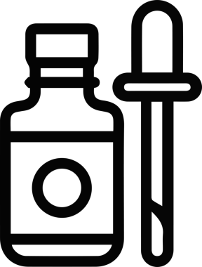 Göz simgesi vektör resmi illüstrasyonu