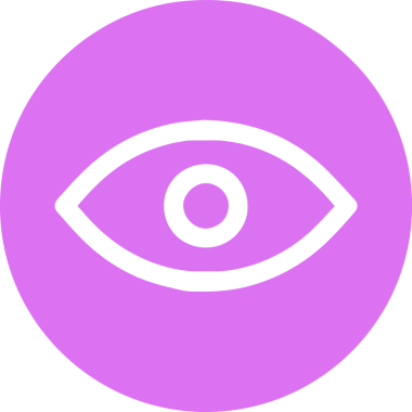 Göz simgesi vektör resmi illüstrasyonu