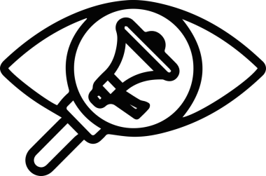 Göz simgesi vektör resmi illüstrasyonu