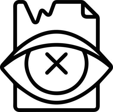 Göz simgesi vektör resmi illüstrasyonu