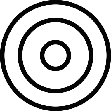 Göz simgesi vektör resmi illüstrasyonu