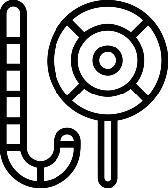 Göz simgesi vektör resmi illüstrasyonu