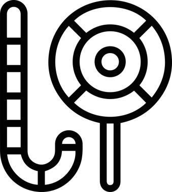 Göz simgesi vektör resmi illüstrasyonu