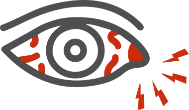 Göz simgesi vektör resmi illüstrasyonu