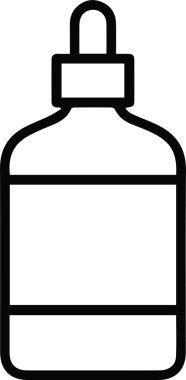 Göz simgesi vektör resmi illüstrasyonu