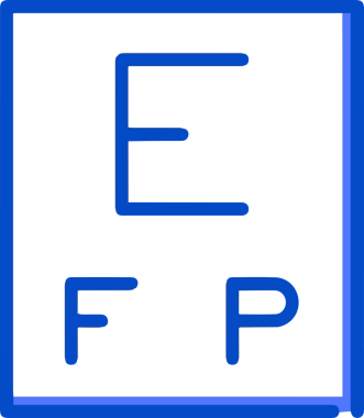 Göz simgesi vektör resmi illüstrasyonu