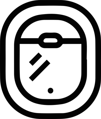 Göz simgesi vektör resmi illüstrasyonu