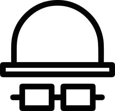 Göz simgesi vektör resmi illüstrasyonu