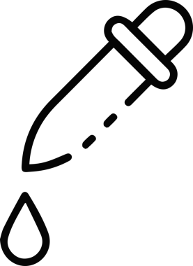 Göz simgesi vektör resmi illüstrasyonu