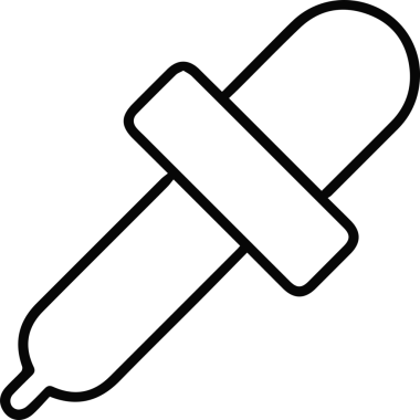 Göz simgesi vektör resmi illüstrasyonu