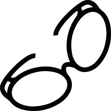 Göz simgesi vektör resmi illüstrasyonu