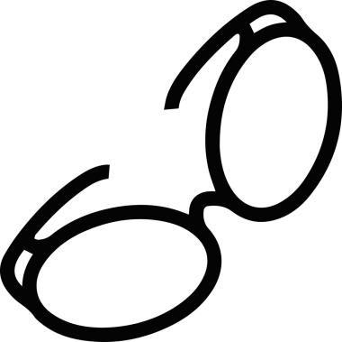 Göz simgesi vektör resmi illüstrasyonu