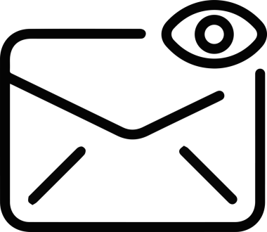 Göz simgesi vektör resmi illüstrasyonu