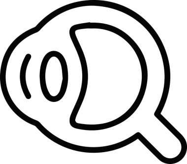 Göz simgesi vektör resmi illüstrasyonu