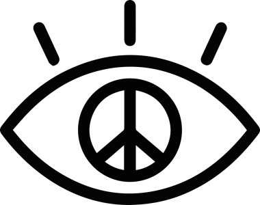 Göz simgesi vektör resmi illüstrasyonu