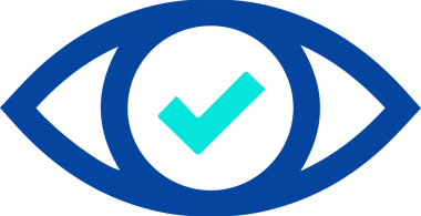 Göz simgesi vektör resmi illüstrasyonu