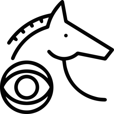 Göz simgesi vektör resmi illüstrasyonu