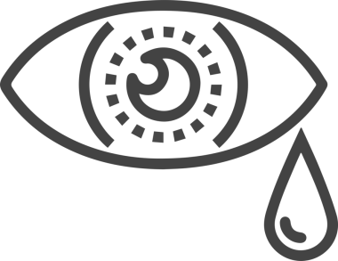 Göz simgesi vektör resmi illüstrasyonu