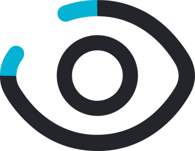 Göz simgesi vektör resmi illüstrasyonu